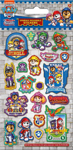 Picture of PAW PATROL RESCUE KNIGHTS FOILED STICKER PACK